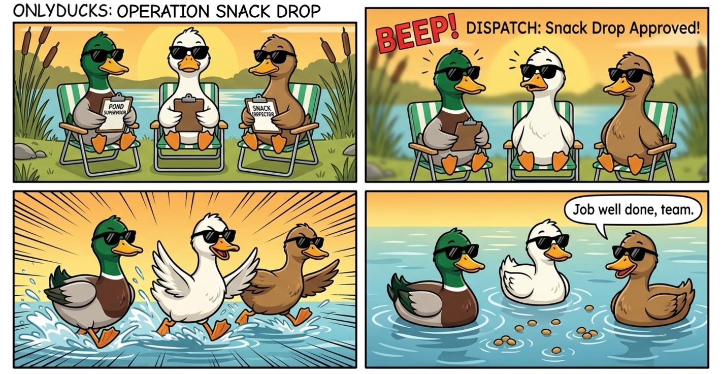 OnlyDucks comic #001